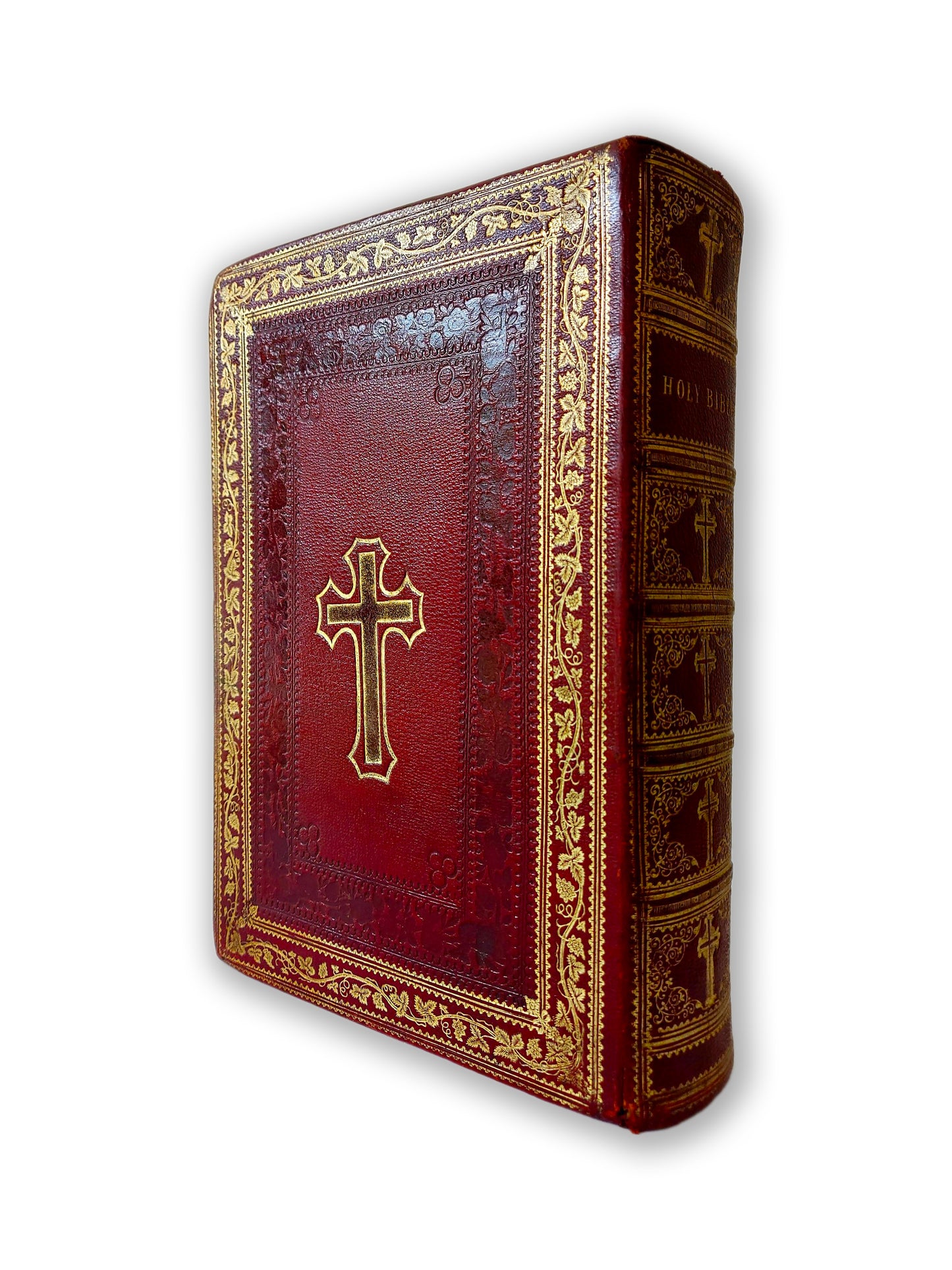 Pub. 1844 - Holy Bible - DOUAY Version of the Old & New Testament by Edward Dunigan, New York